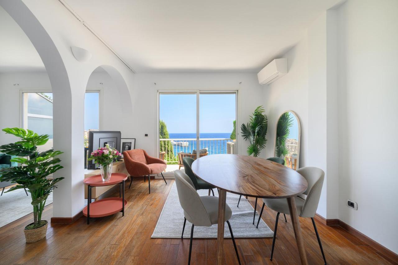 Proche Monaco, Vue Mer Et Acces A La Plage Saint-Antoine  Eksteriør bilde